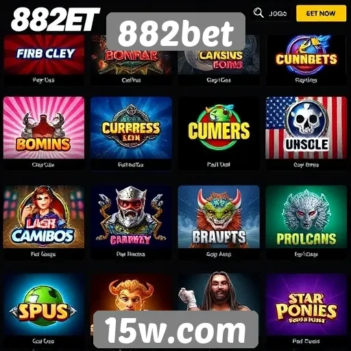 Análise das opções de jogos disponíveis no 882bet